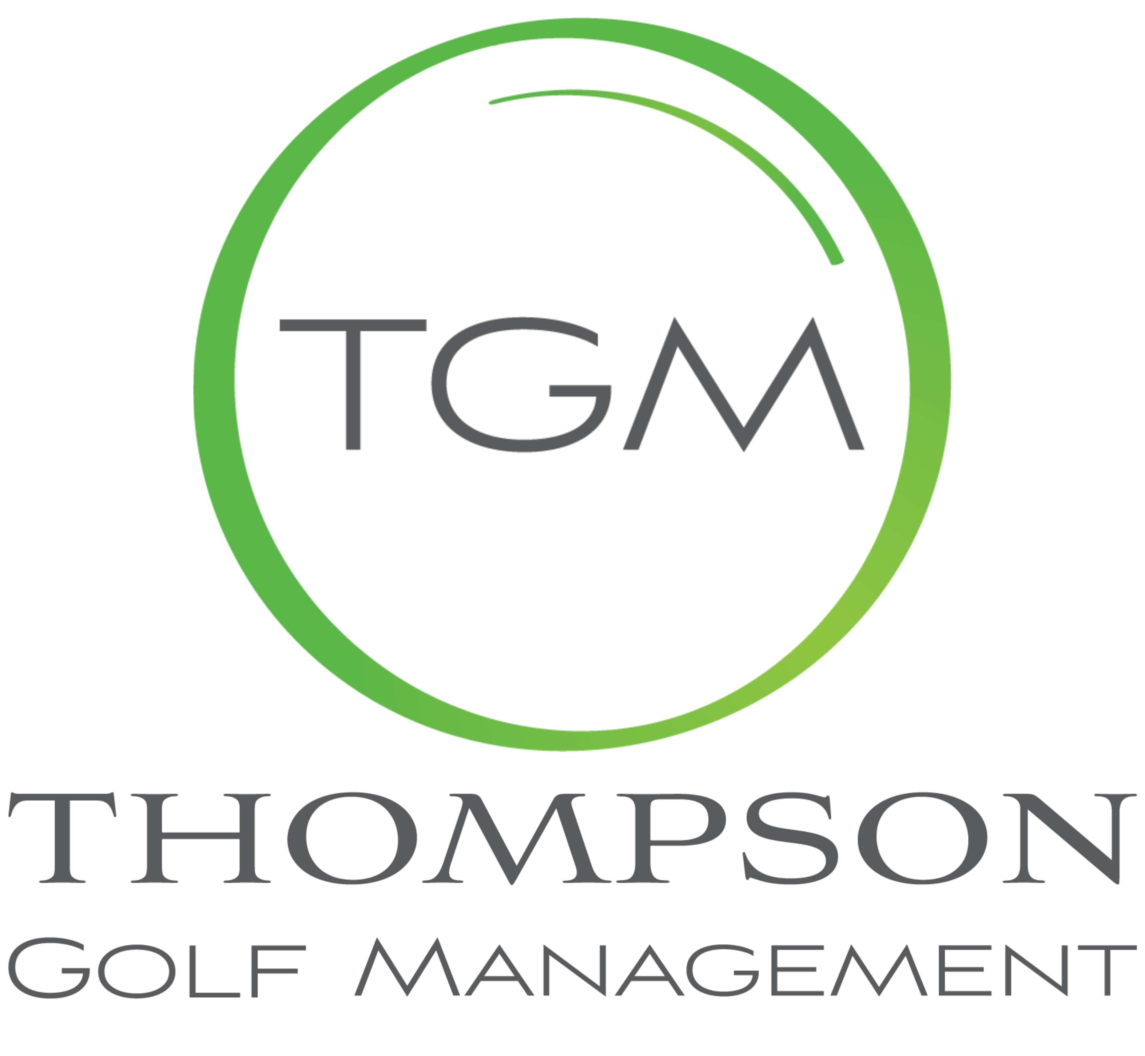 Thompson Golf Management Logo Stacked